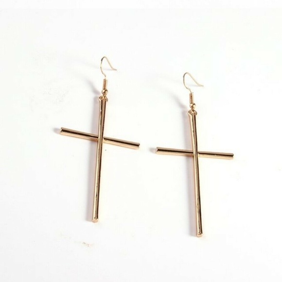 🤑Cross Dangle Earrings - Picture 5 of 5